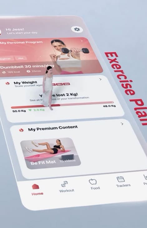 Custom exercise plan